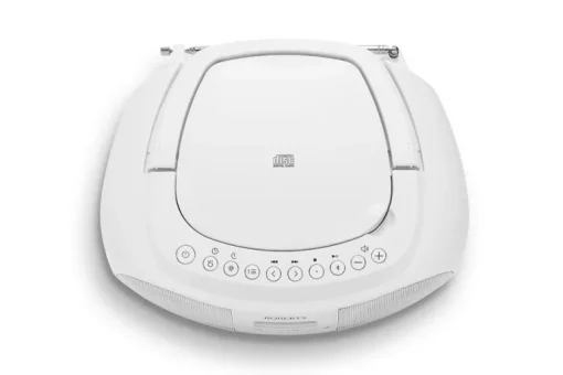 Roberts Zoombox 4 Portable CD Player DAB DAB+ FM RDS Bluetooth White