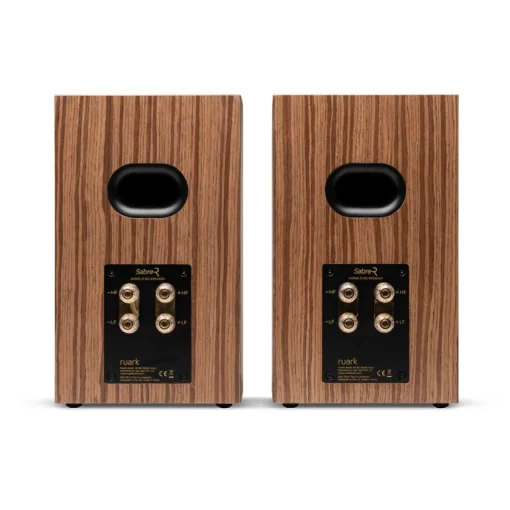 Ruark Sabre-R Bookshelf Speakers Pair Fused Walnut