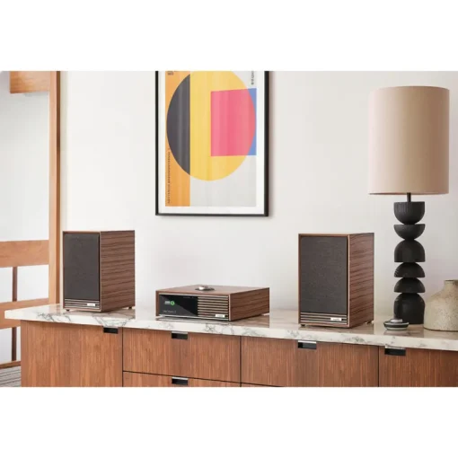 Ruark Sabre-R Bookshelf Speakers Pair Fused Walnut