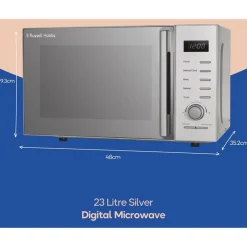 Russell Hobbs RHM2348S 23 Litres Solo Microwave Silver