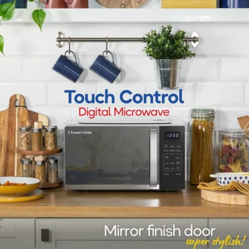 Russell Hobbs RHMT2045S 20 Litre Touch Control Digital Microwave Silver