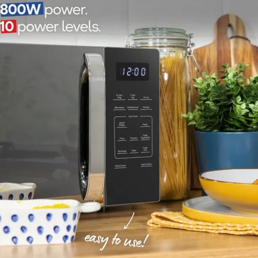 Russell Hobbs RHMT2045S 20 Litre Touch Control Digital Microwave Silver