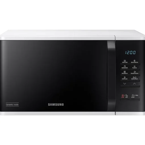 Samsung MS23K3513AW Solo 23L Microwave Oven with Triple Distribution System White