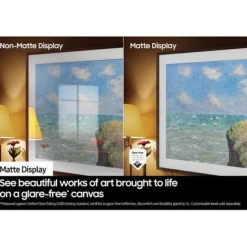 Samsung QE65LS03DAUXXU 65 Inch The Frame LS03D Art Mode QLED 4K HDR Smart TV 2024