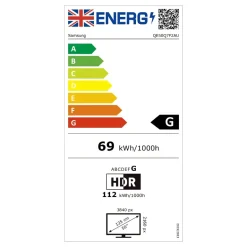 Samsung QE50Q7F2AUXXU 50 Inch Q7F2 4K QLED Ultra HD HDR AI Smart TV 2025