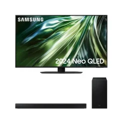 Samsung QE50QN90DATXXU 50 Inch Neo QLED 4K HDR Smart TV & HW-B650D 3.1ch Soundbar with Subwoofer Bundle
