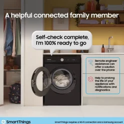 Samsung WW11DG6B25LBU1 11kg 1400 Spin Washing Machine Black