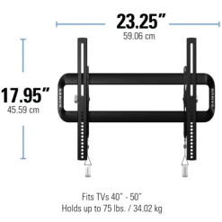 Sanus VMT5-B2 Tilting Wall Mount for Screens 40-50'' up to 34kg