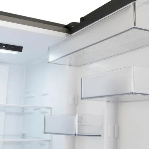 Sensis RFCMF0160ES Freestanding Frost Free 60cm Fridge Freezer Silver