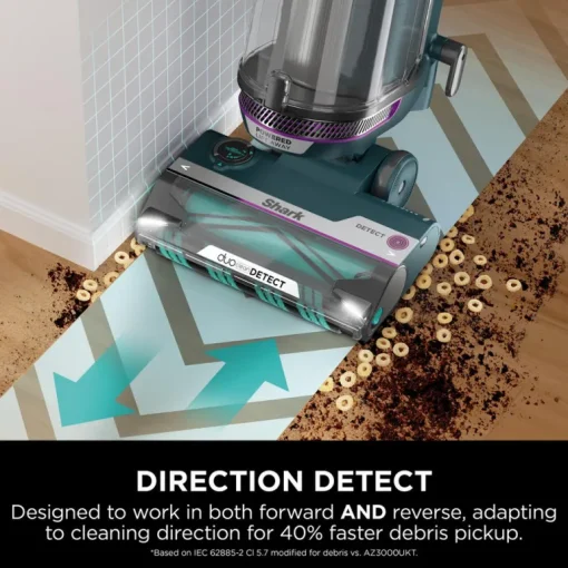 Shark AZ3900UKT PowerDetect Powered Lift-Away Upright Vacuum Cleaner - Dark Teal