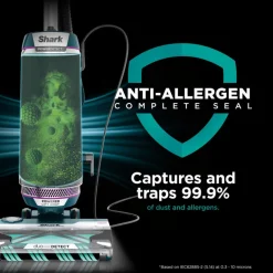 Shark AZ3900UKT PowerDetect Powered Lift-Away Upright Vacuum Cleaner - Dark Teal
