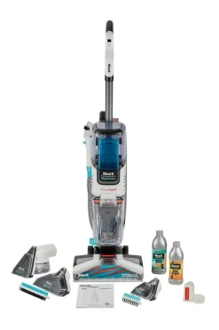Shark EX200UK CarpetXpert Deep Carpet Cleaner with Built-In StainStriker - White