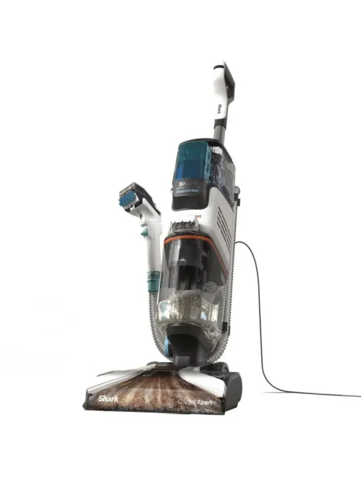 Shark EX200UK CarpetXpert Deep Carpet Cleaner with Built-In StainStriker - White