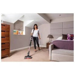 Shark HZ500UKT Anti Hair Wrap Corded Stick Vacuum Cleaner with Flexology & TruePet Rose Gold