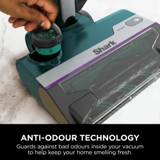 Shark HZ4000UKT PowerDetect with DuoClean Corded Stick Vacuum Cleaner Dark Teal