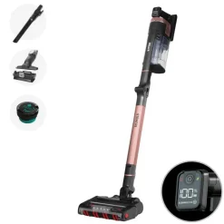 Shark IZ400UK Stratos Anti Hair Wrap Plus Cordless Stick Vacuum Cleaner Charcoal Grey and Rose Gold - CLEARANCE