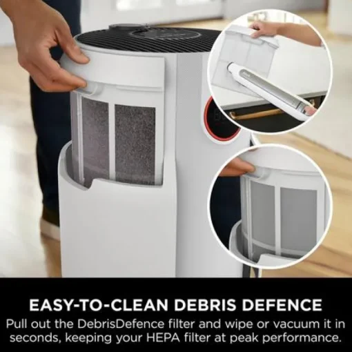 Shark NeverChange5 Air Purifier White HP150UK