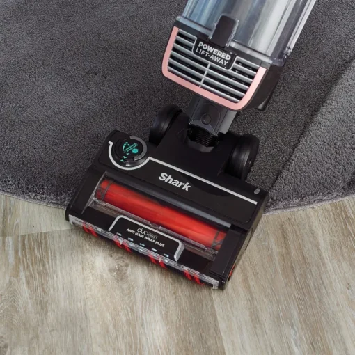 Shark NZ860UKT Stratos Anti hair Wrap Plus Upright Vacuum Cleaner - Rose Gold