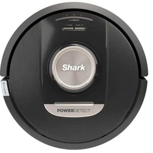 Shark RV2820VEUK PowerDetect Self-Empty Robot Vacuum with Up to 100 Min Minutes Run Time Black