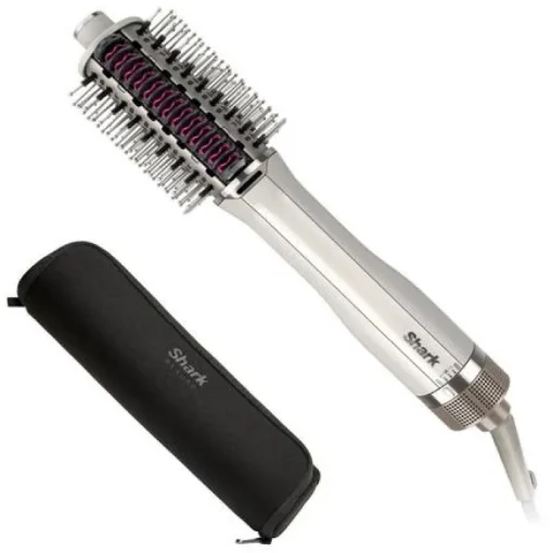 Shark SmoothStyle HT212UK Hot Brush and Smoothing Comb with Storage Bag