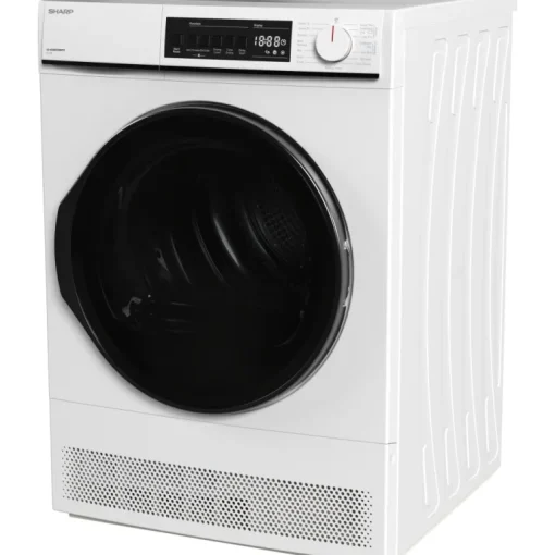 Sharp KDNCB8S7GW91 8kg Condenser Tumble Dryer White