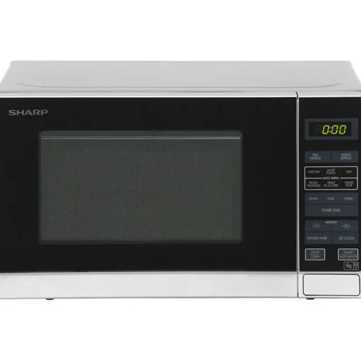 Sharp R272SLM 20 Litre Solo Microwave - Silver