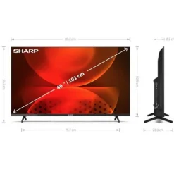 Sharp 2T-C40FH2KL2AB 40 Inch Full HD LED Android Smart TV 2023