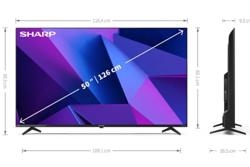 Sharp 4T-C55FN2KL2AB 55 Inch 4K Ultra HD Smart TV
