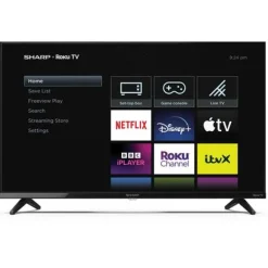 Sharp 1T-C32GD2225K 32 Inch LED HD Ready Frameless Smart Roku TV 2024