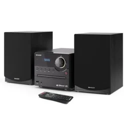 Sharp XL-B517DBK Wireless HiFi Micro System DAB+ Bluetooth Black