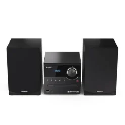 Sharp XL-B517DBK Wireless HiFi Micro System DAB+ Bluetooth Black