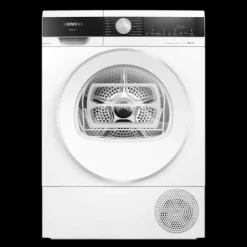 Siemens WQ45G2D2GB iQ500 9kg Heat Pump Condenser Tumble Dryer White