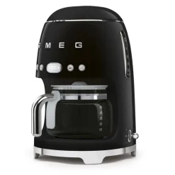 SMEG DCF02BLUK 50s Retro Style Drip Coffee Machine Black