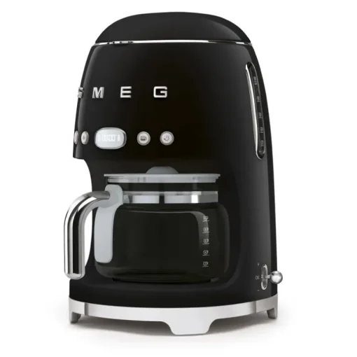 SMEG DCF02BLUK 50s Retro Style Drip Coffee Machine Black