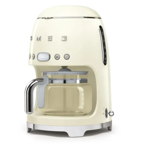 Smeg DCF02CRUK 50s Retro Style Drip Coffee Machine Cream