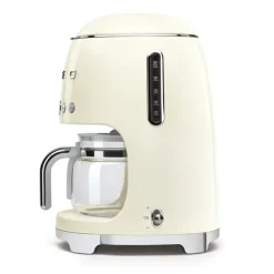 Smeg DCF02CRUK 50s Retro Style Drip Coffee Machine Cream