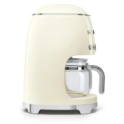 Smeg DCF02CRUK 50s Retro Style Drip Coffee Machine Cream