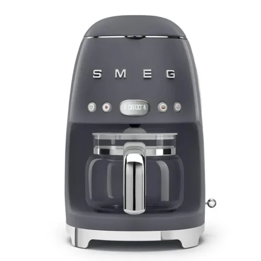 SMEG DCF02GRUK 50s Retro Stye Drip Coffee Machine Slate Grey