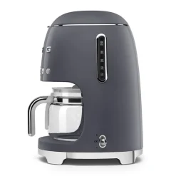 SMEG DCF02GRUK 50s Retro Stye Drip Coffee Machine Slate Grey