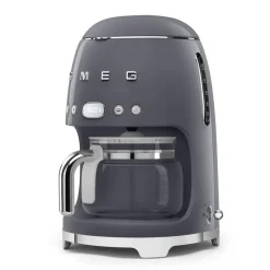 SMEG DCF02GRUK 50s Retro Stye Drip Coffee Machine Slate Grey