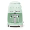 SMEG DCF02PGUK 50s Retro Style Drip Coffee Machine Pastel Green