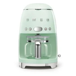SMEG DCF02PGUK 50s Retro Style Drip Coffee Machine Pastel Green