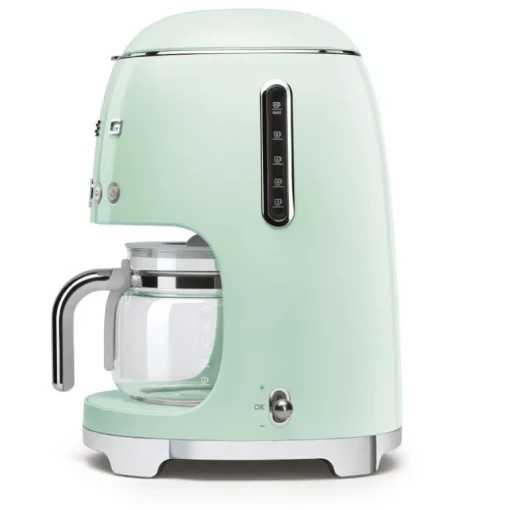 SMEG DCF02PGUK 50s Retro Style Drip Coffee Machine Pastel Green