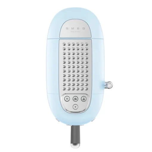 Smeg ECF02PBUK 50s Retro Style Espresso Coffee Machine with Steam Wand Pastel Blue