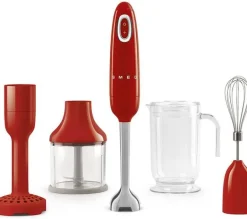 SMEG HBF02RDUK 50s Retro Style Hand Blender Red
