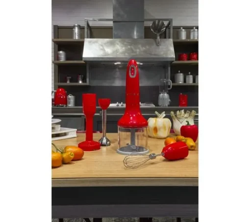 SMEG HBF02RDUK 50s Retro Style Hand Blender Red