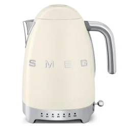 SMEG KLF04CRUK 50s Retro Style Jug Kettle Cream