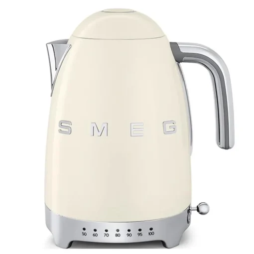 SMEG KLF04CRUK 50s Retro Style Jug Kettle Cream
