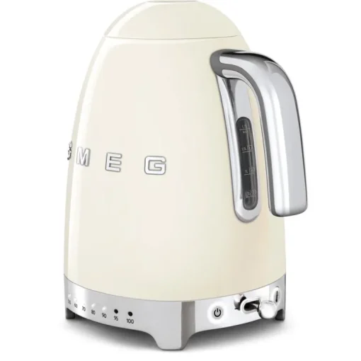 SMEG KLF04CRUK 50s Retro Style Jug Kettle Cream