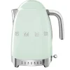 SMEG KLF04PGUK 50s Retro Style Jug Kettle Pastel Green